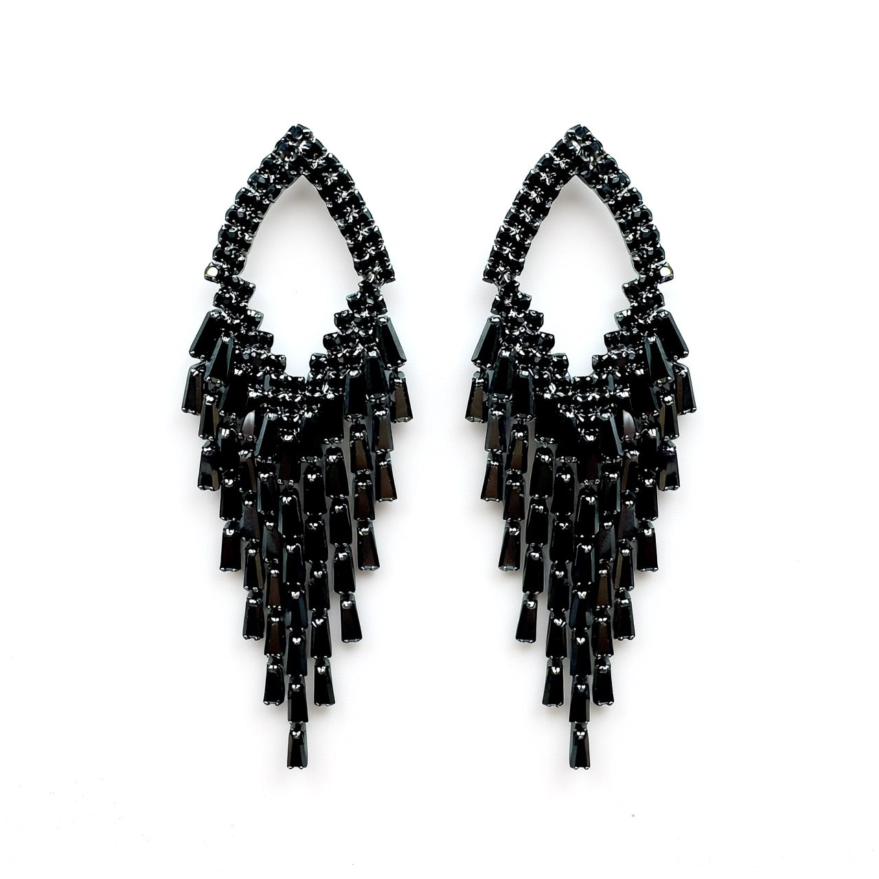 Palestro Milano Orecchini Nero Vega