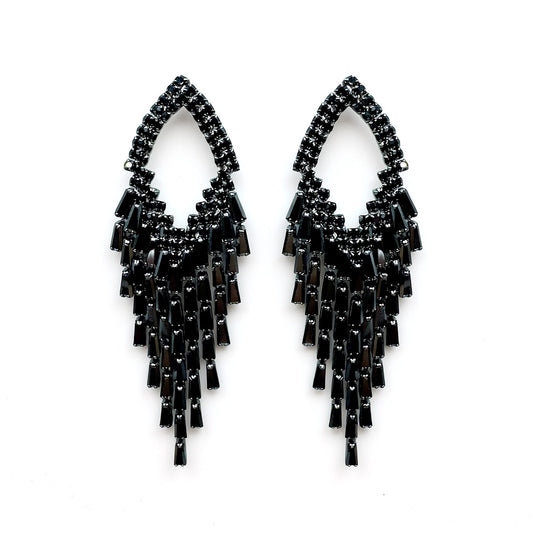 Palestro Milano Orecchini Nero Vega