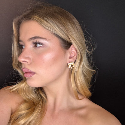 Palestro Milano Orecchini Nodo colorato