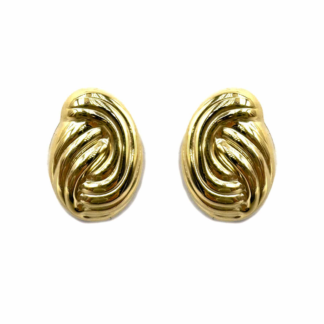 Palestro Milano Orecchini Nodo Gold Plated