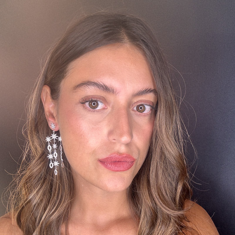 Palestro Milano Orecchini Notte Stellata