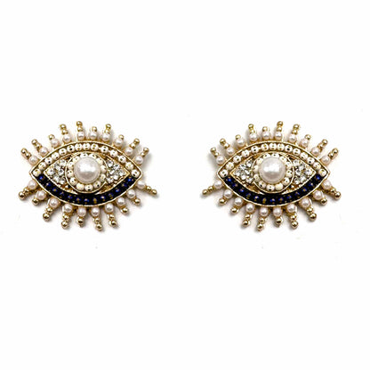 Palestro Milano Orecchini Occhi con perline