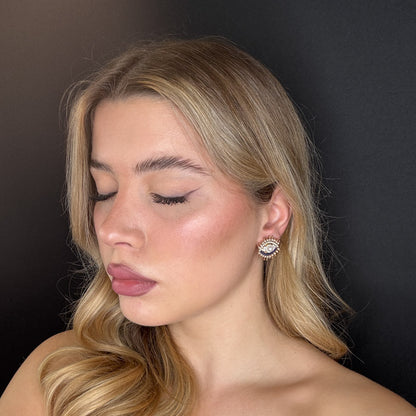 Palestro Milano Orecchini Occhi con perline