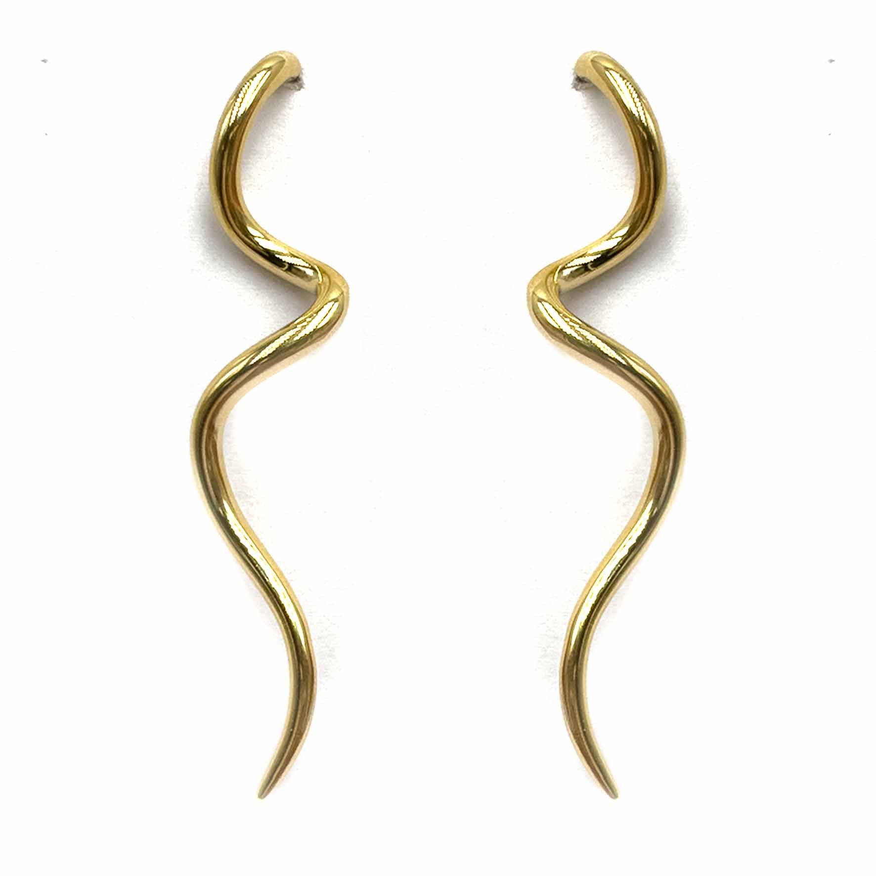 Palestro Milano Orecchini Ondine Gold Plated