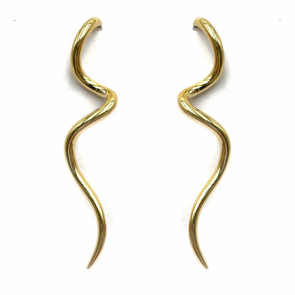 Palestro Milano Orecchini Ondine Gold Plated