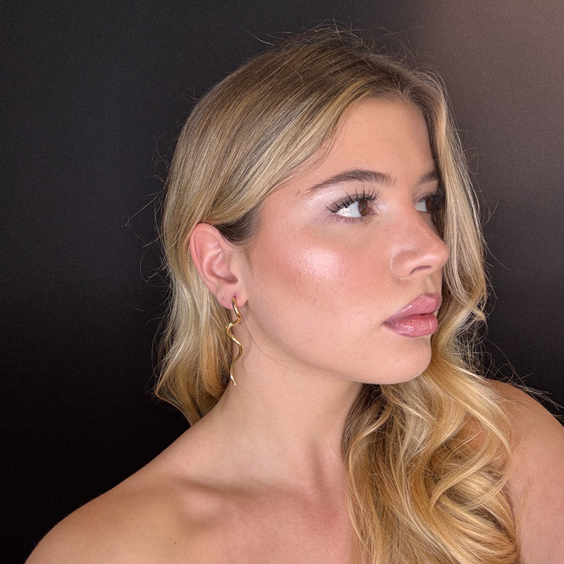 Palestro Milano Orecchini Ondine Gold Plated