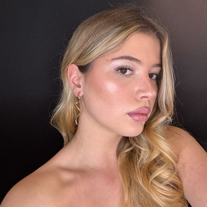 Palestro Milano Orecchini Ondine Gold Plated