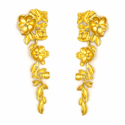 Palestro Milano Orecchini Oro colato