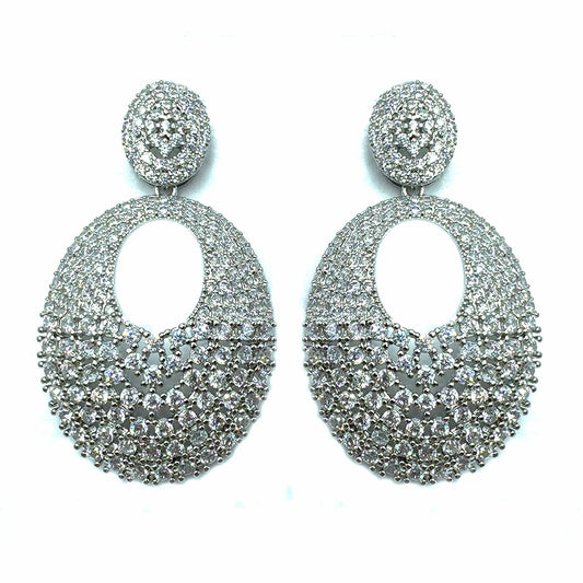 Palestro Milano Orecchini Ovale luminoso