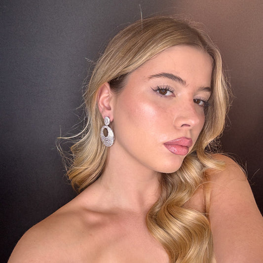 Palestro Milano Orecchini Ovale luminoso