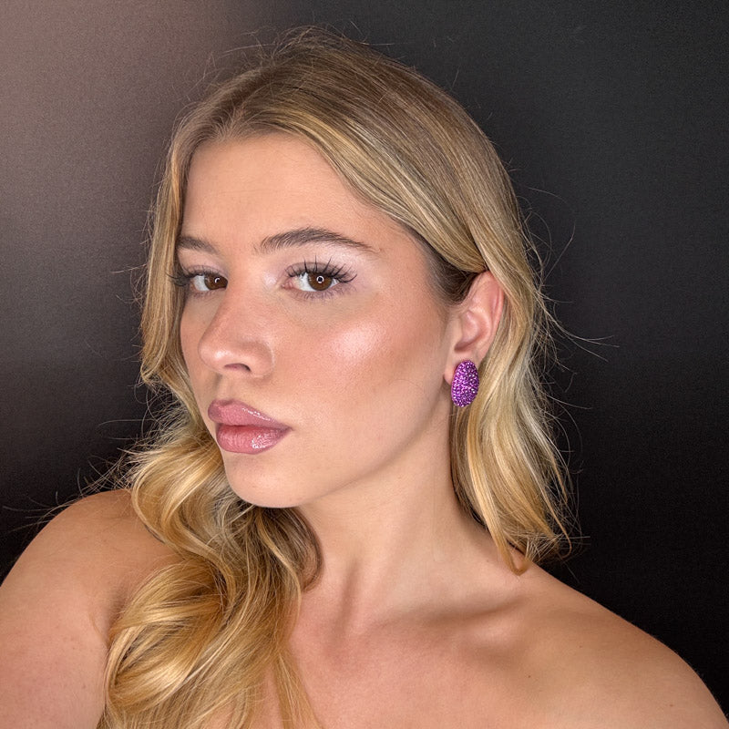 Palestro Milano Orecchini Ovali di zirconi