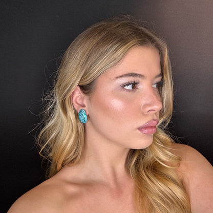 Palestro Milano Orecchini Ovali di zirconi