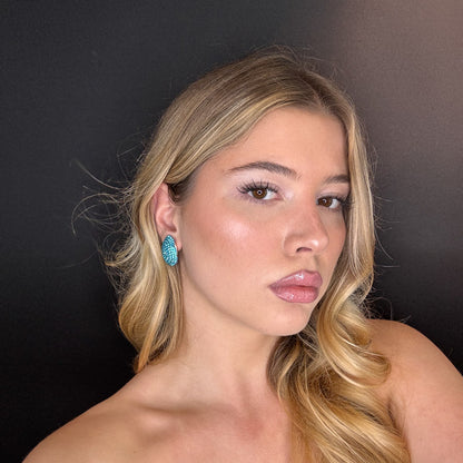 Palestro Milano Orecchini Ovali di zirconi