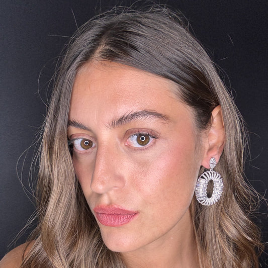 Palestro Milano Orecchini Ovali Luminosi