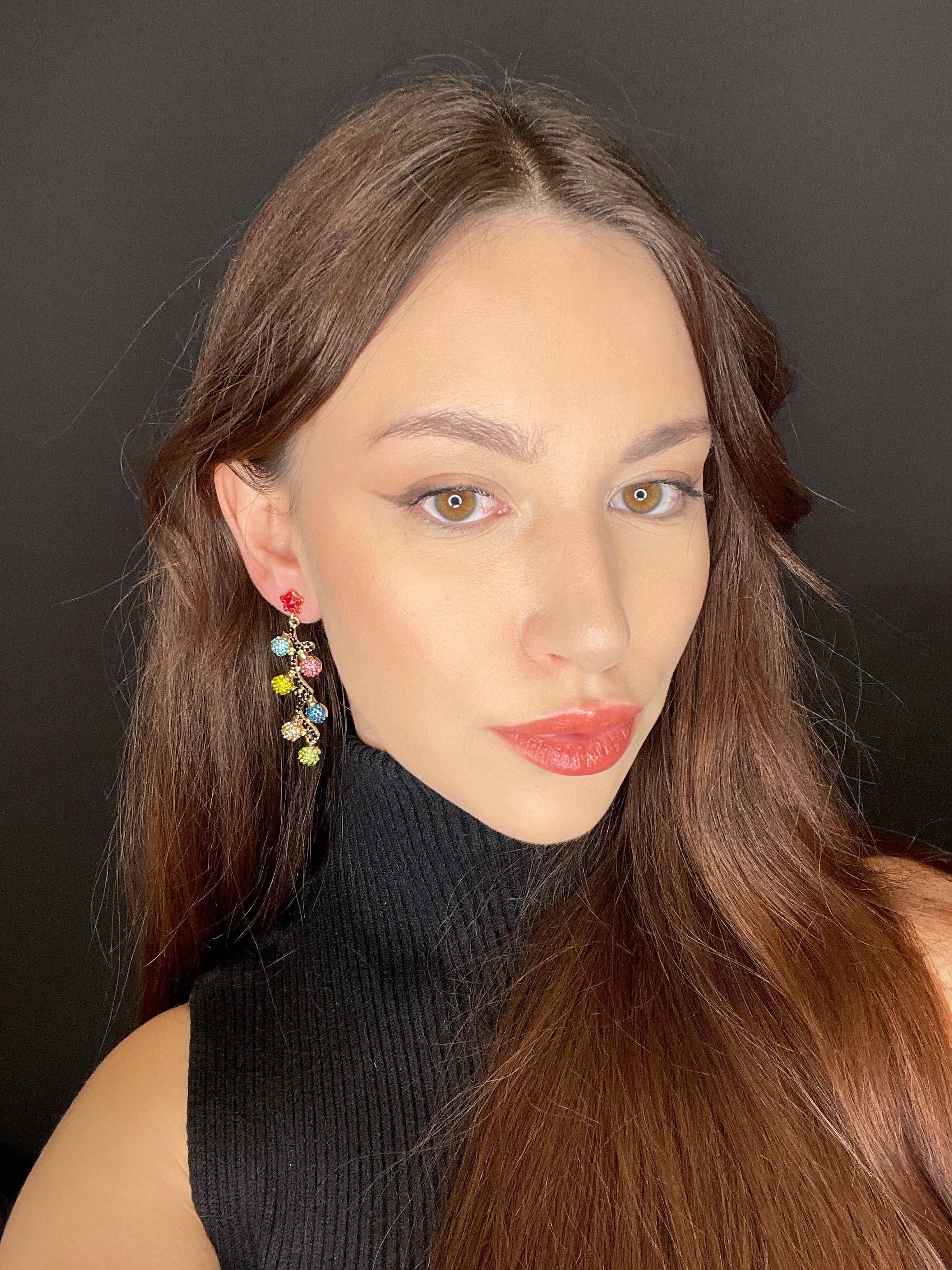 Palestro Milano Orecchini Palline Natalizie - new version