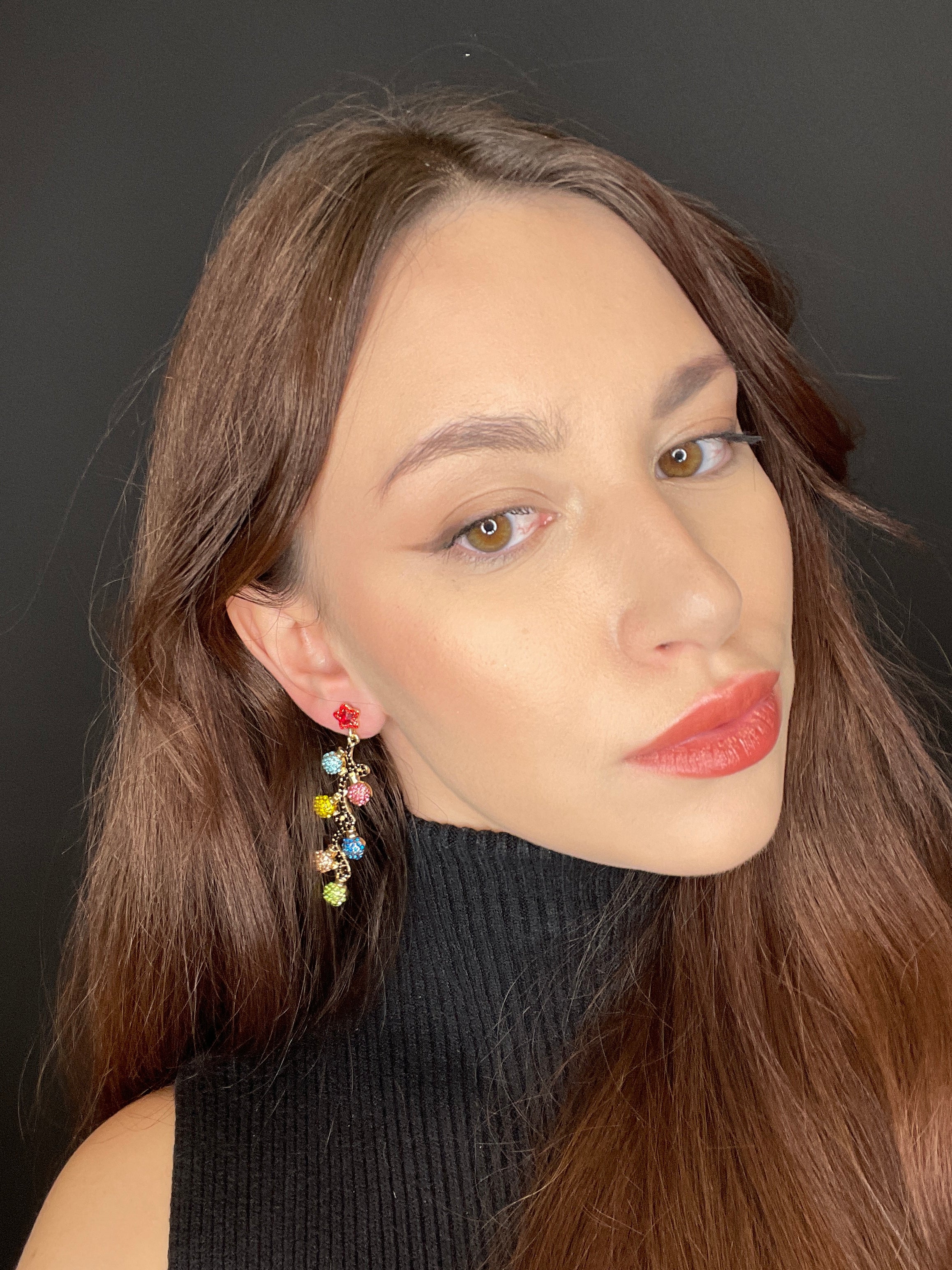 Palestro Milano Orecchini Palline Natalizie - new version