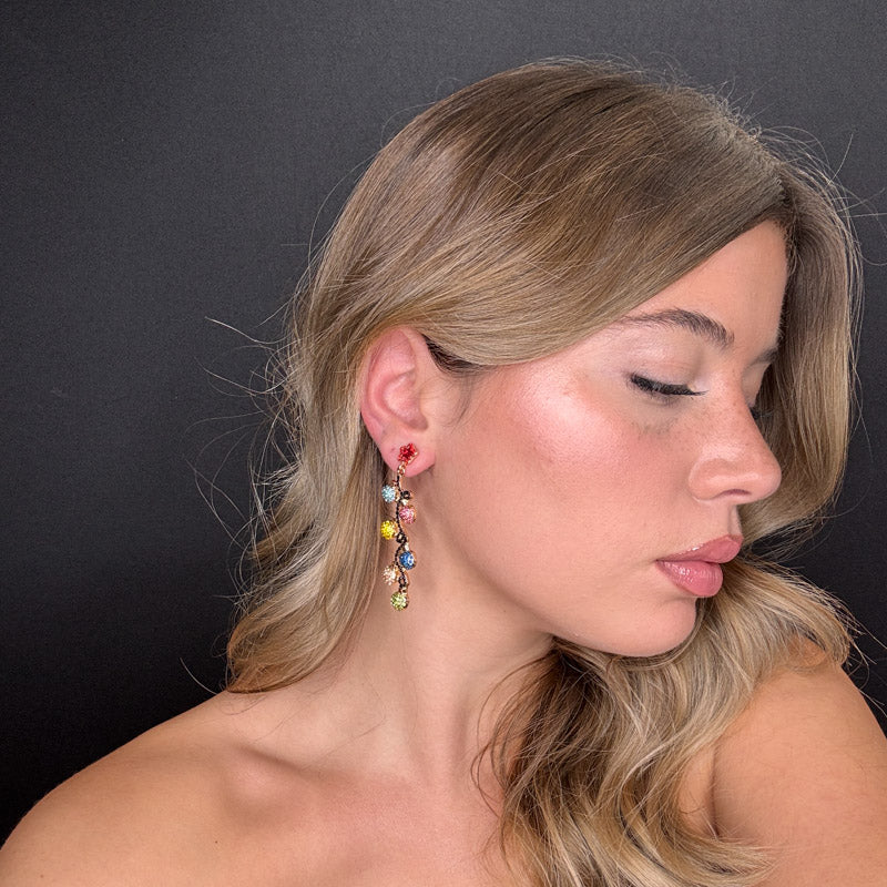 Palestro Milano Orecchini Palline Natalizie - new version