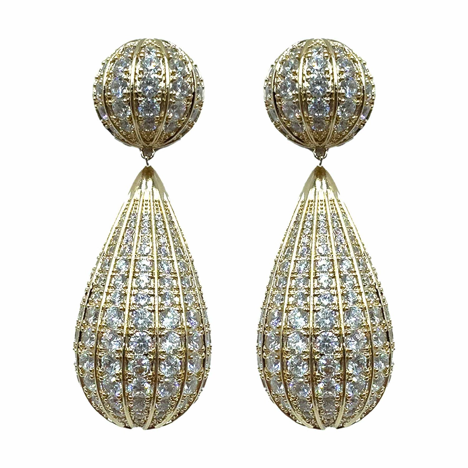 Palestro Milano Orecchini Palloncino di zirconi