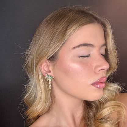 Palestro Milano Orecchini Palme Esotiche