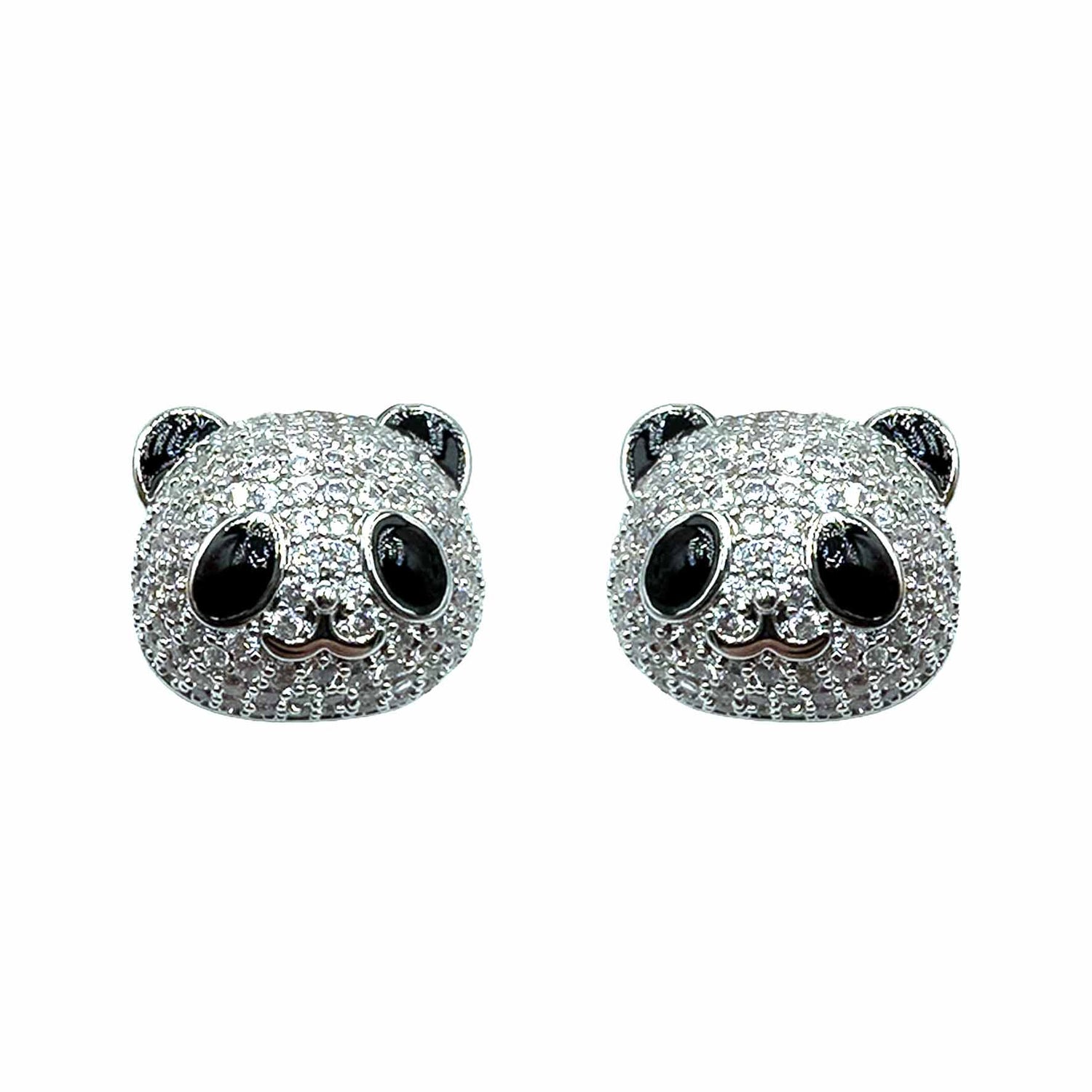 Palestro Milano Orecchini Panda di Pavè