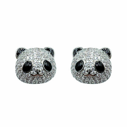 Palestro Milano Orecchini Panda di Pavè