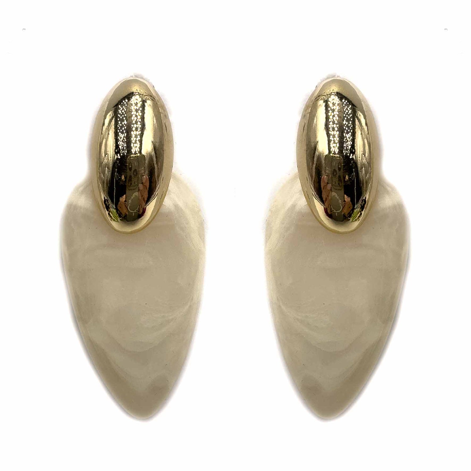 Palestro Milano Orecchini Panna Fiona