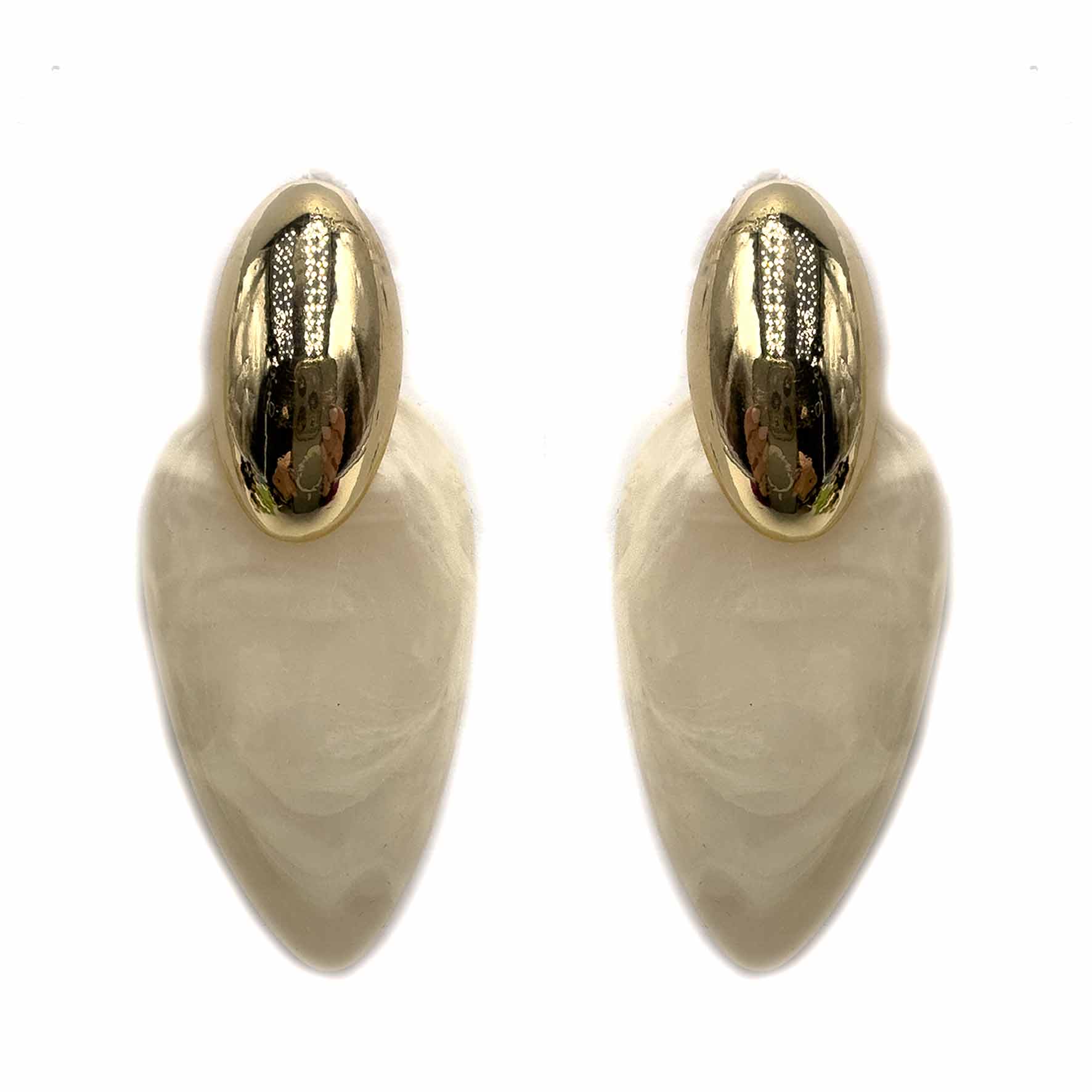 Palestro Milano Orecchini Panna Fiona