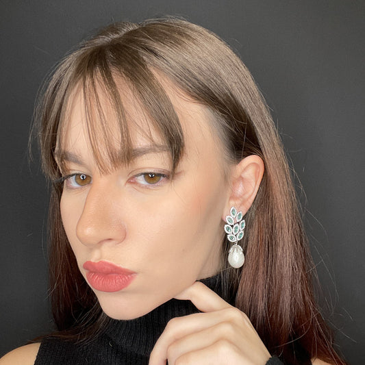 Palestro Milano Orecchini Pavoni & Perle