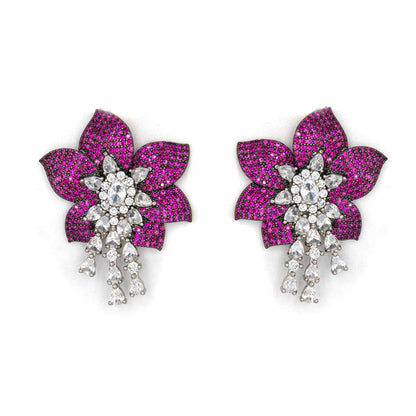 Palestro Milano Orecchini Peonie Preziose