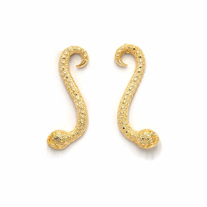 Palestro Milano Orecchini Perno in coda Fantasia di Serpenti - New Collection 2023