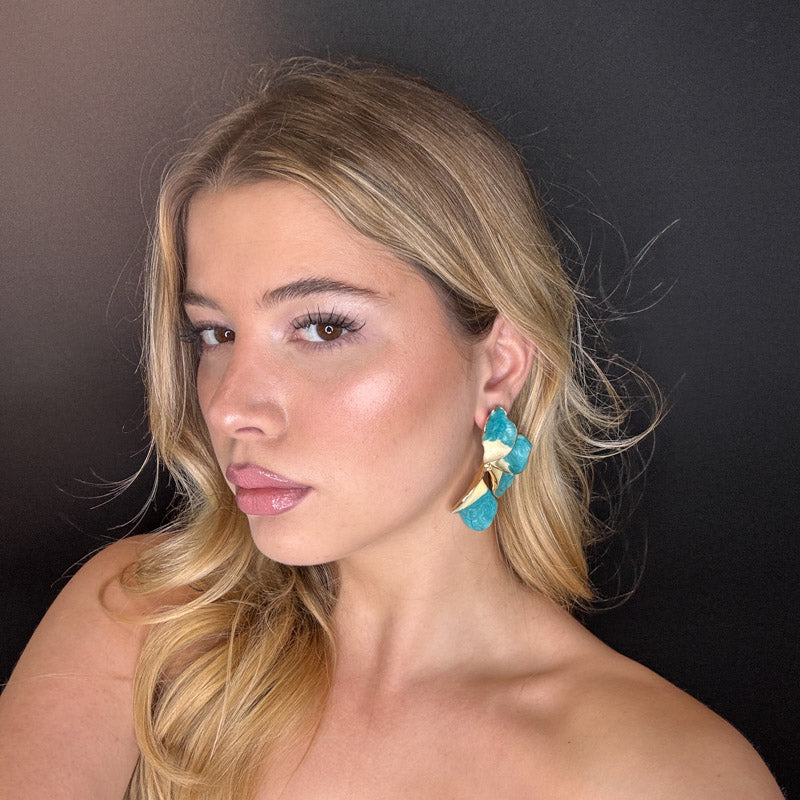 Palestro Milano Orecchini Petali dalle Maldive