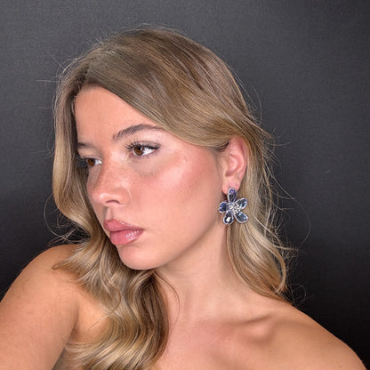 Palestro Milano Orecchini Petali Preziosi