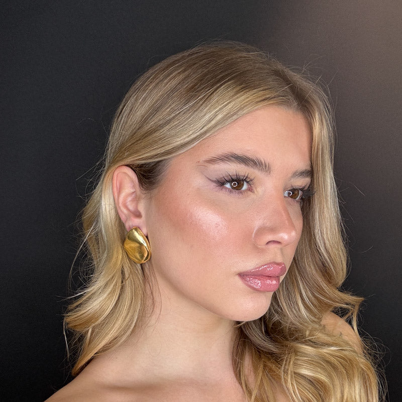 Palestro Milano Orecchini Petra Gold Plated