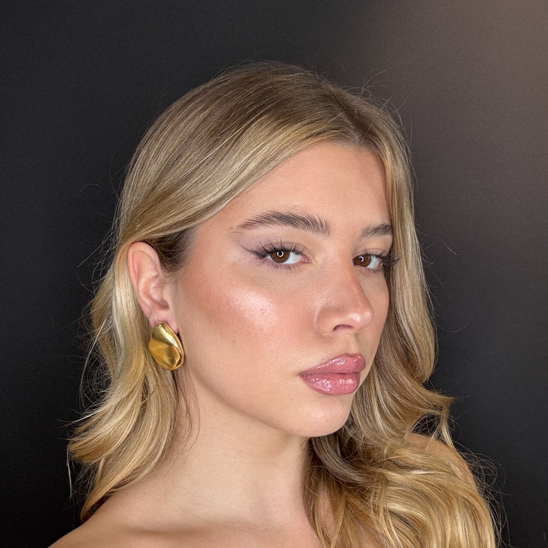 Palestro Milano Orecchini Petra Gold Plated