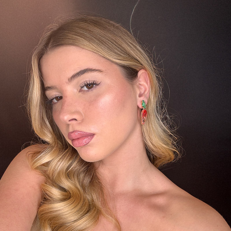 Palestro Milano Orecchini Pietre sfumate a Goccia