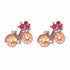 Palestro Milano Orecchini Pink Biciclette