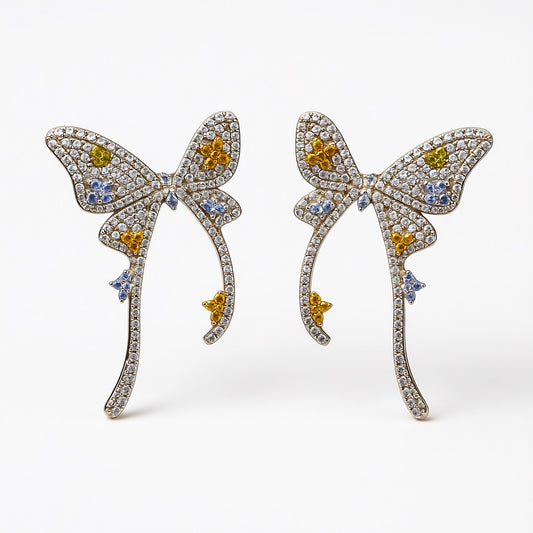 Palestro Milano Orecchini Pink Farfalle di Magia