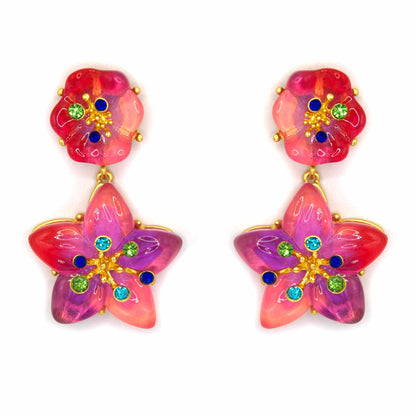 Palestro Milano Orecchini Pink/fucsia Arcobaleno di mare
