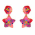 Palestro Milano Orecchini Pink/fucsia Arcobaleno di mare