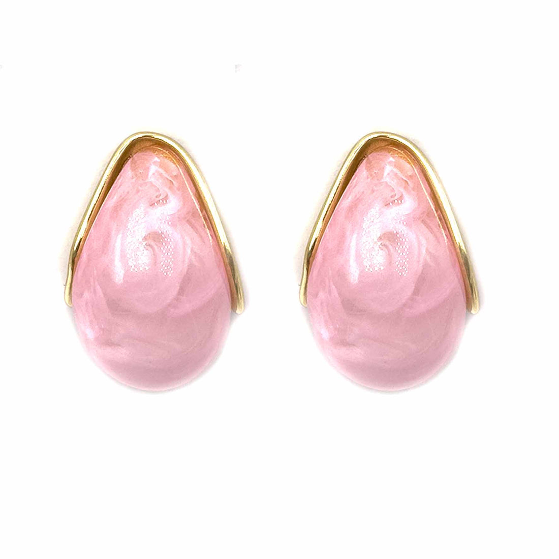 Palestro Milano Orecchini Pink Mini Goccia Perlata