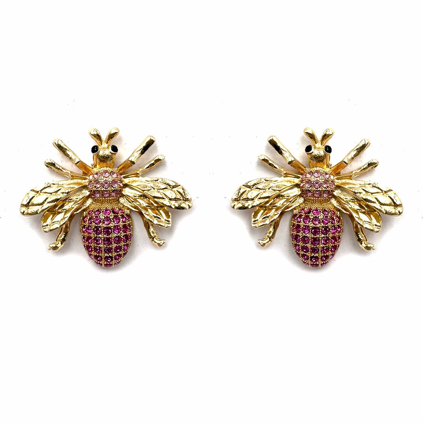 Palestro Milano Orecchini Pink Mosca di Zirconi