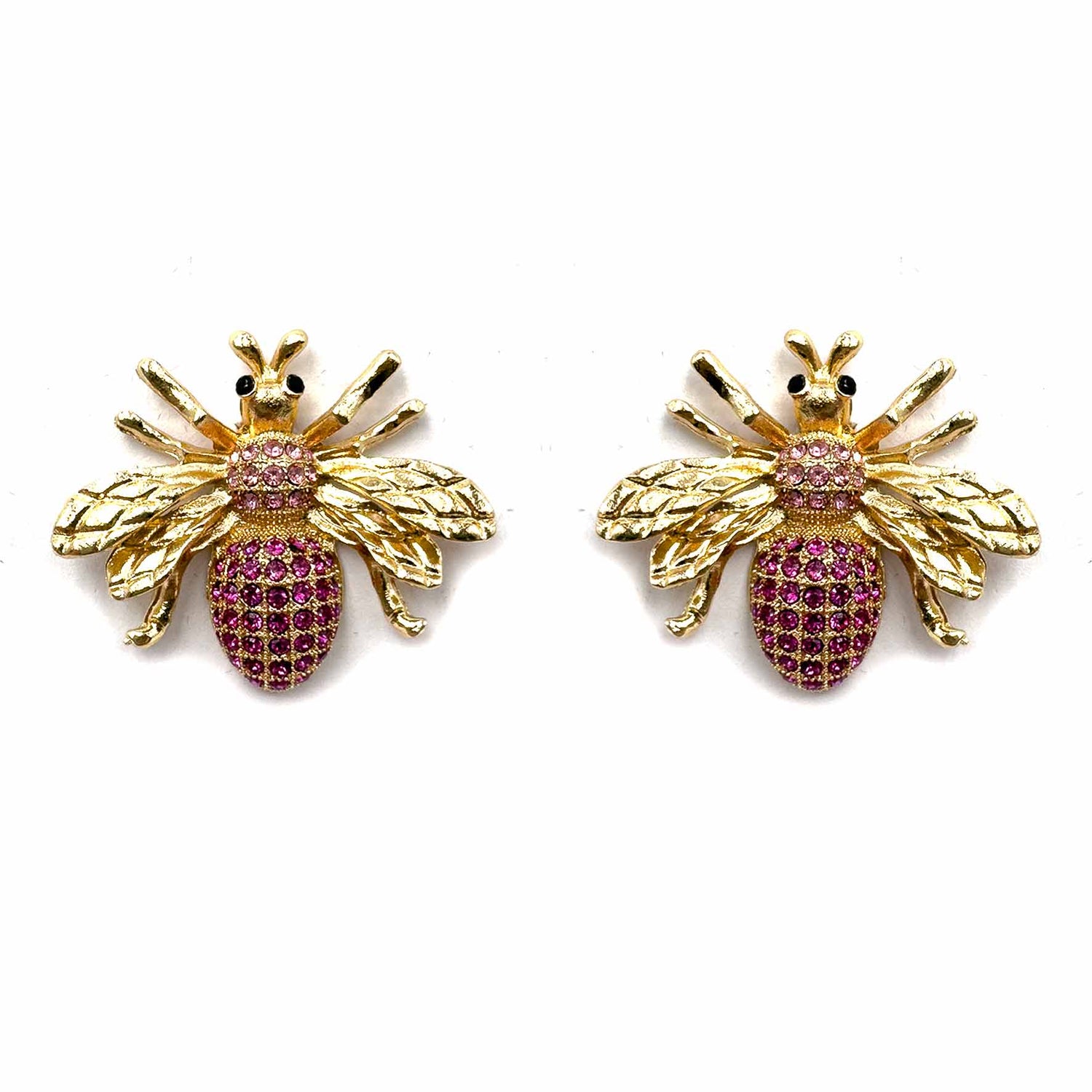 Palestro Milano Orecchini Pink Mosca di Zirconi