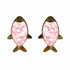 Palestro Milano Orecchini Pink Pesciolini