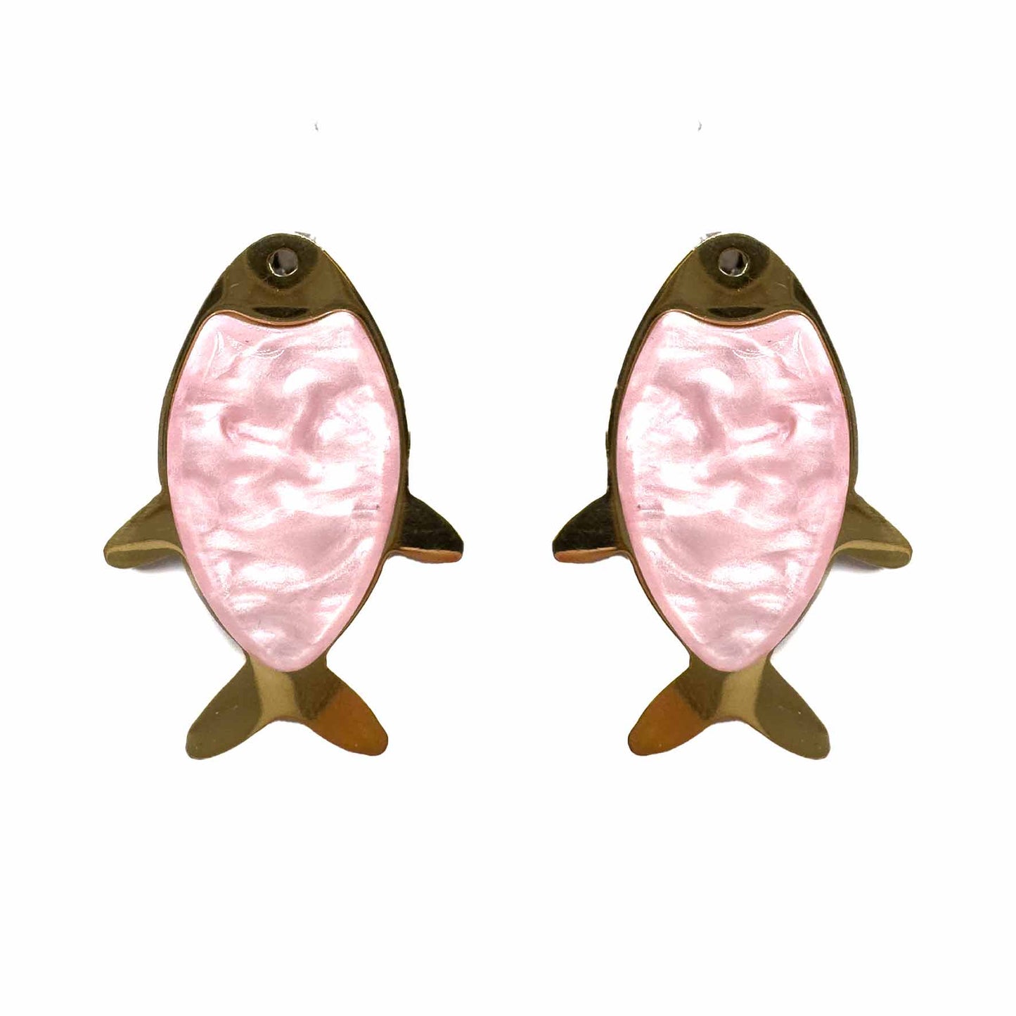 Palestro Milano Orecchini Pink Pesciolini