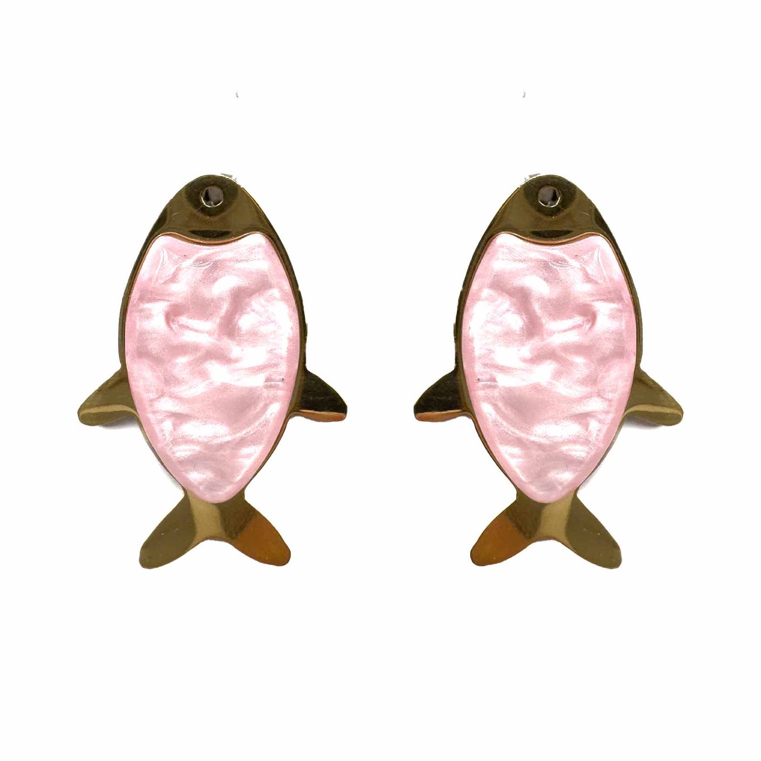 Palestro Milano Orecchini Pink Pesciolini
