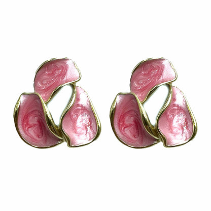 Palestro Milano Orecchini Pink Triangoli colorati