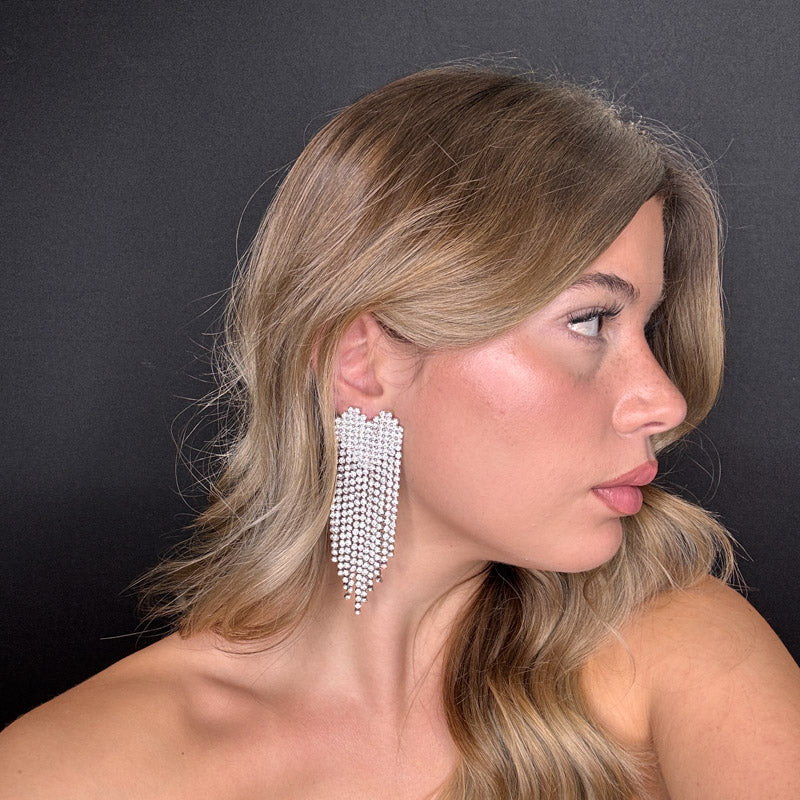 Palestro Milano Orecchini Pioggia di Brillanti