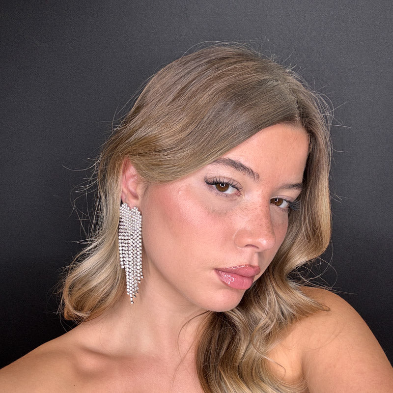 Palestro Milano Orecchini Pioggia di Brillanti