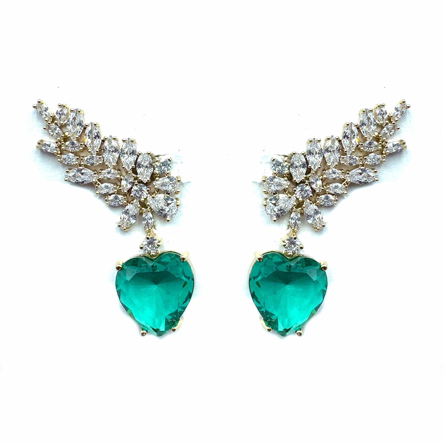 Palestro Milano Orecchini Piuma & Cuore