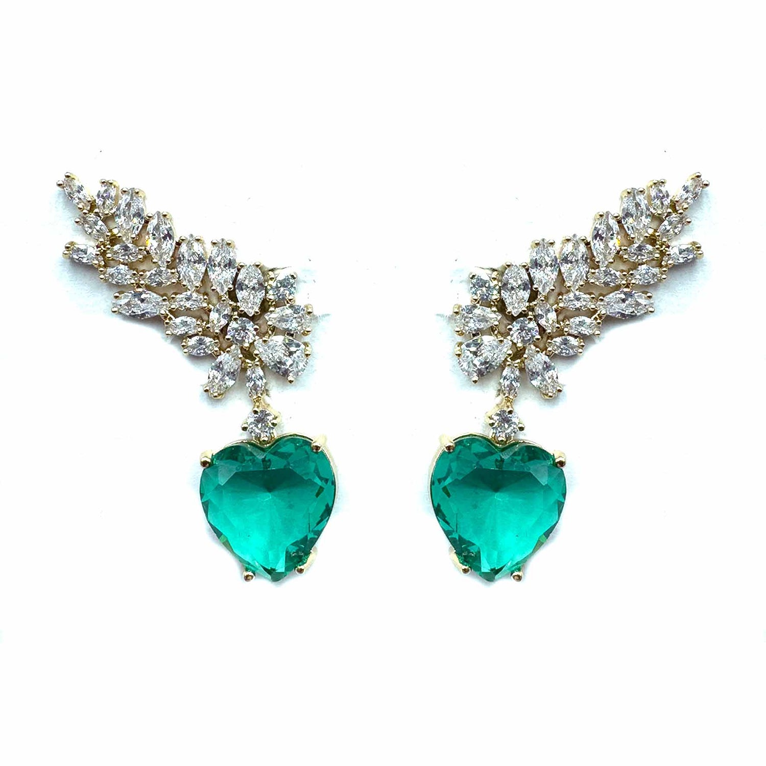 Palestro Milano Orecchini Piuma & Cuore